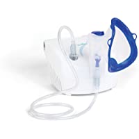 Nuvita 5020A | Inhalador Nebulizador Portátil | Aerosol a Pistón | Compatible con Medicamentos Oleosos | 1 Máscara…